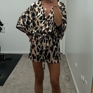 Lulus Leopard Romper